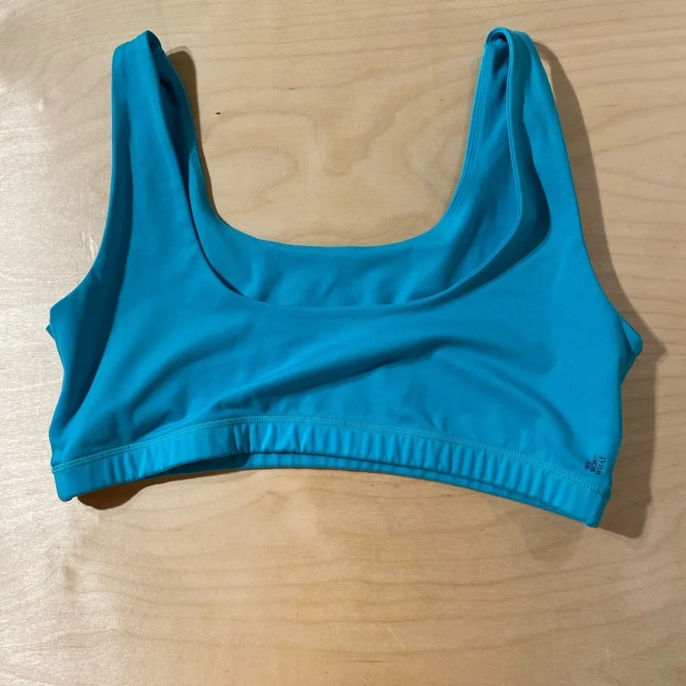 WeWoreWhat Teal Activewear Sports Bra XL (OO)